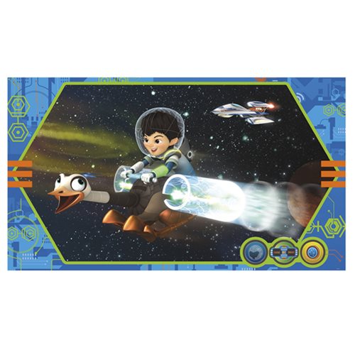 Miles From Tomorrowland XL Chair Rail Prepasted Mural
